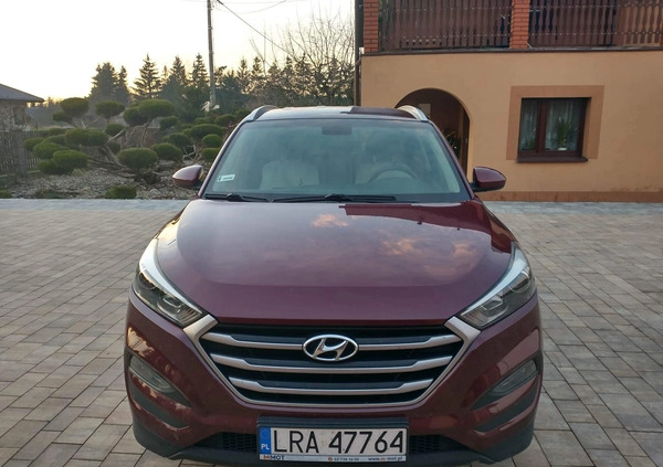 Hyundai Tucson cena 74900 przebieg: 125000, rok produkcji 2018 z Sosnowiec małe 46